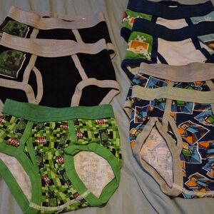 New Minecraft Boys' Underwear Set